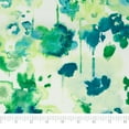 thumbnail image 2 of Waverly Inspirations 45" x 2 yd 100% Cotton Floral Sewing & Craft Fabric, Teal, 2 of 4