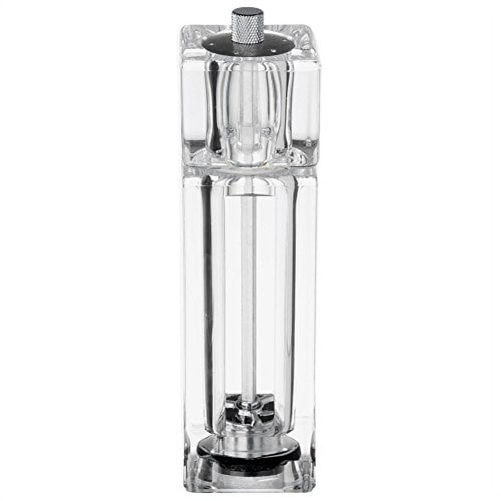 Acrylic Fresh Salt & Pepper 2-in-1 Combo Mill, 6.5 inches