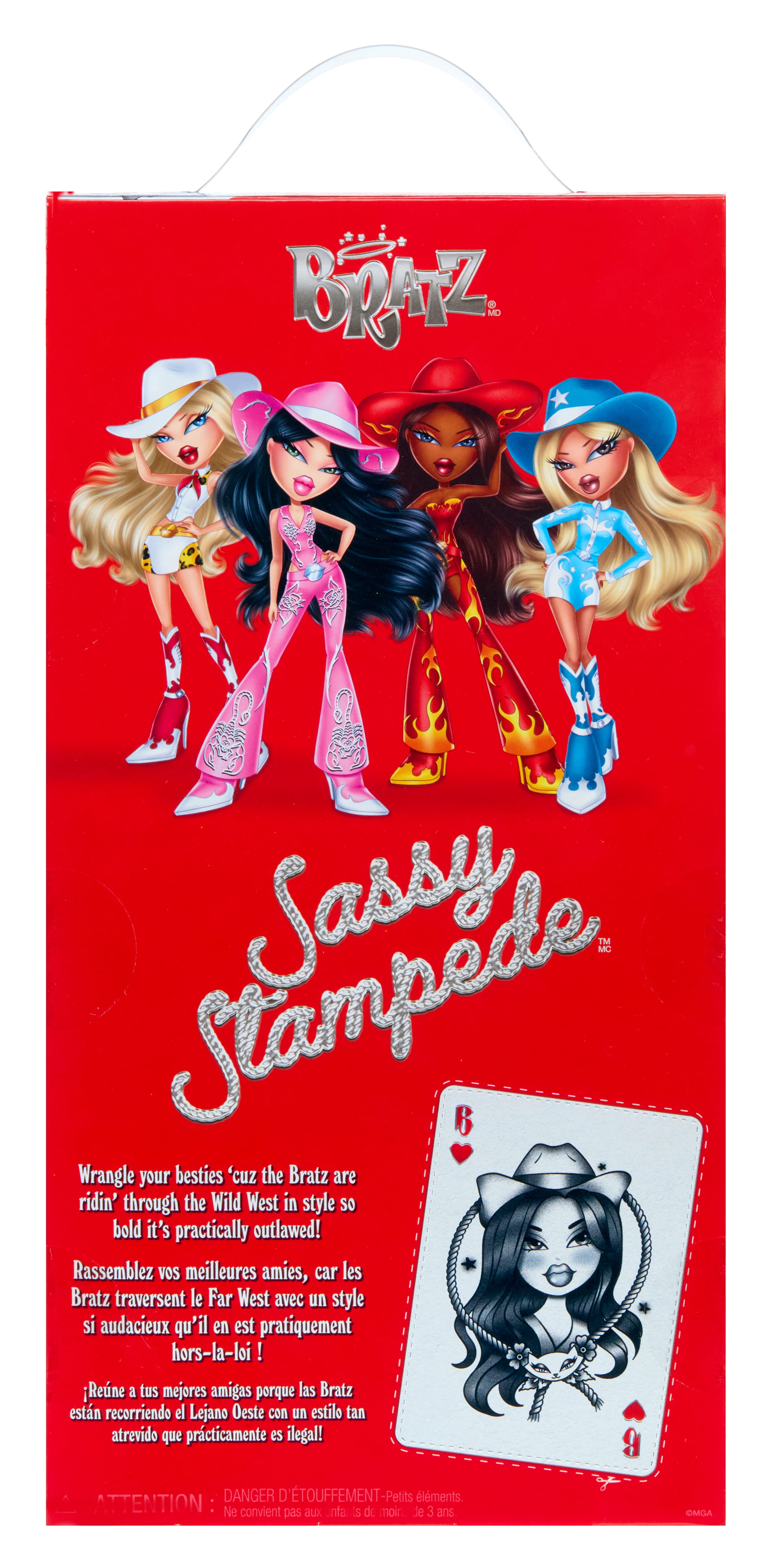Bratz Sassy Stampede Jade Fashion Doll with Accessories: Western, Cowgirl Style Clothes & Accessory Pieces
