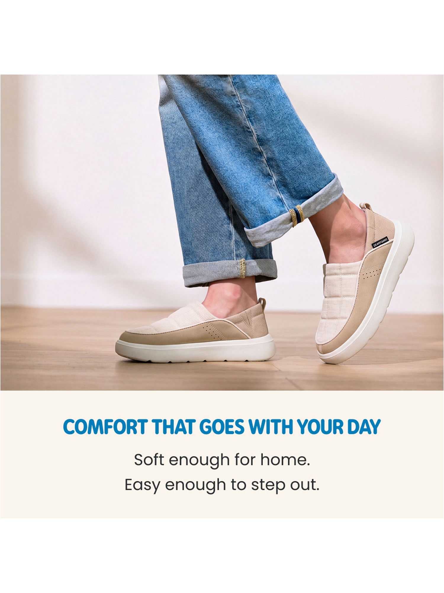 Dearfoams Cozy Comfort Women's Easymellow Slip On Shoe