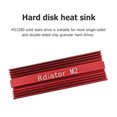 thumbnail image 4 of Disco duro de estado sólido NVME Enfriador de disipador de calor Aluminio para computadoras de escritorio M.2 SSD 2280, 4 of 5