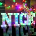 thumbnail image 2 of SHIBA-Light Up Letters, 26 Alphabet Marquee Sign, Wedding/Birthday Party Night Light Home Bar Decoration-(Colorful K), 2 of 4