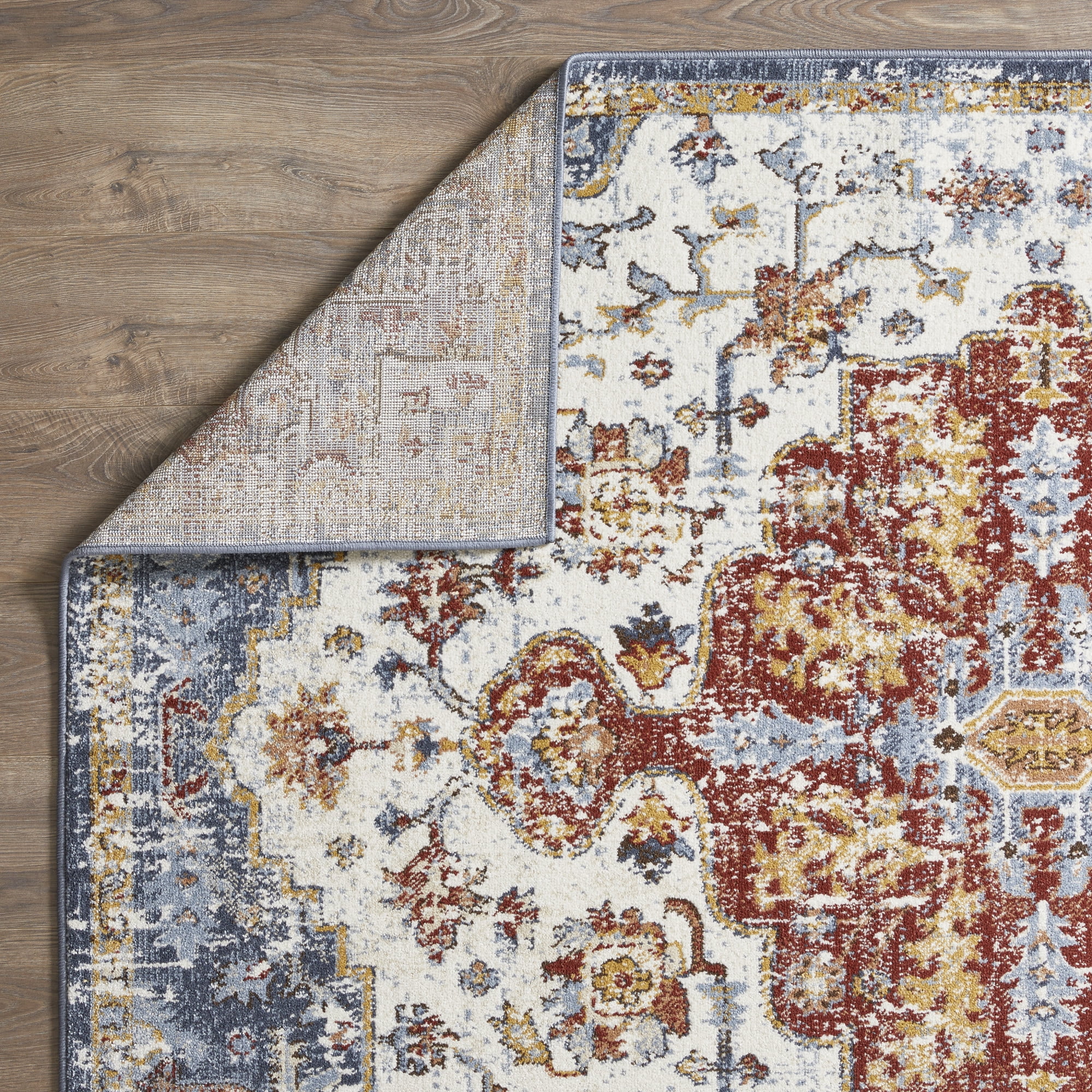 Loomaknoti Alsbrooke Kapirah 9' x 12' Blue Oriental Indoor Area Rug