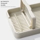 thumbnail image 5 of Estantería organizadora de tapas de cocina | Funda de olla plegable multifuncional, cuchara, utensilio, portapalillos | Blanco y Verde modernos que ahorran espacio | Encaja en cocinas pequeñas, 5 of 9