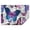 Purple Butterfly Rose, variant on Purple Leaf Butterfly Pattern Rectangle Tablecloth 60"x84",Waterproof Polyester Rectangle Table Cloth, Wipeable Spillproof Polyester Tablecloth for Dining, Camping, Indoor and Outdoor