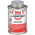 thumbnail image 3 of Oatey All-Purpose Fast-Setting Medium Bodied Clear Plumbing Cement for ABS, PVC and CPVC Pipe, 3 of 15