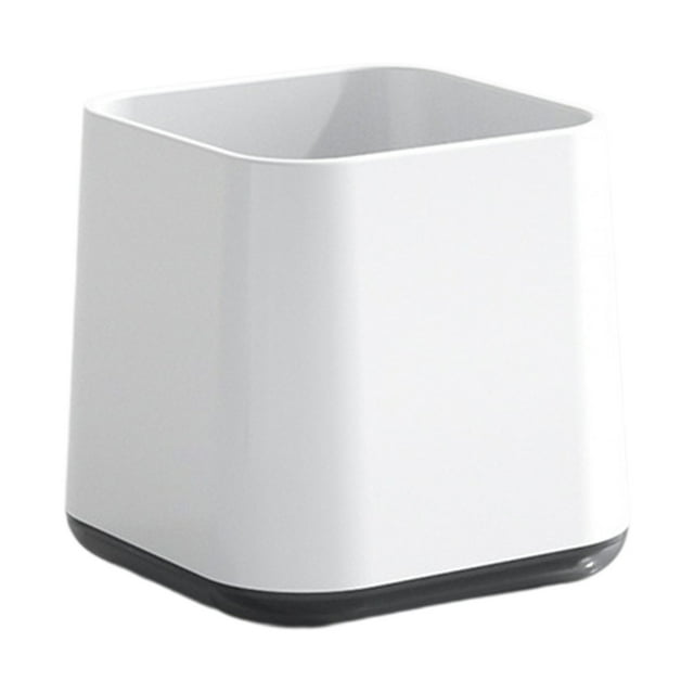 Btomtd Gobelet de Rinçage Gobelet à Brosse à Dents Adapté pour Salle de Bain Toilettes, Blanc