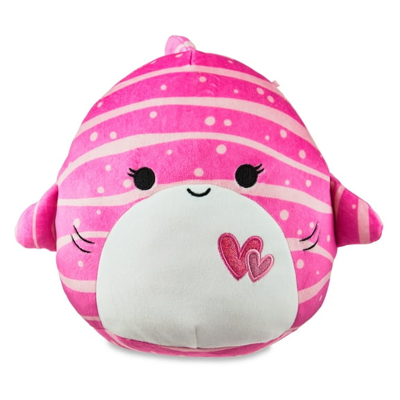 Squishmallows Official Plush 8 inch Pink Shark - Child's Ultra Soft Stuffed Plush Toy