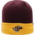thumbnail image 2 of Men's Top of the World Maroon/Gold Minnesota Golden Gophers Core 2-Tone Cuffed Knit Hat, 2 of 2