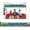 Multicolor, variant on Los Angeles Chargers Banner 12x65 Party Style