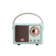 thumbnail image 1 of Matsuzay Altavoz ABS compatible con Bluetooth 5,0, electroplaca inalámbrica, bonita manija de elevación, perilla de volumen de 400mAh, caja de sonido Cables de audio/vídeo Azul, 1 of 6