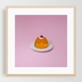 thumbnail image 2 of Orange  Gelatin Dessert - Digital Art Dessert Minimalist Pop Art Pastel Fruit Kitchen Decor Modern Art Unframed Wall Art Print 40 x 40 inches, 2 of 9