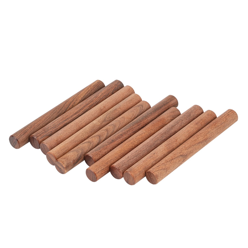 30Pcs Round Wood Stick Woodworking Dowel Craft Dowel Pins Rods 8/10/12mm Furniture Fitting Dowel Pin Easy to Use