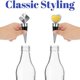 thumbnail image 5 of Juego de Tapones de Vino En Blanco de Corcho de Metal de 16 Piezas Juego de Inserción de Tapón de Vino Reutilizable Hardware para Torneado de Bar de Fiesta de Vino de Boda, 5 of 9