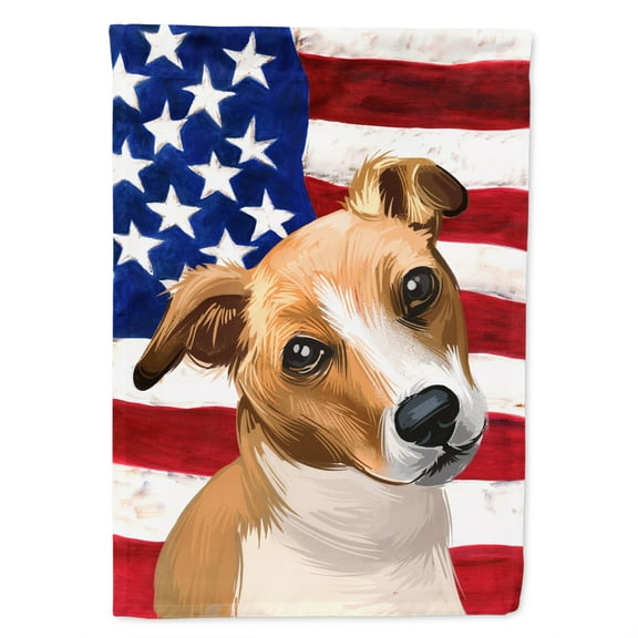 Carolines Treasures CK6647GF Plummer Terrier American Garden Size Outdoor-Flags, Multicolor