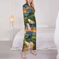 thumbnail image 3 of Sigee Sunflowers At Sunset for Women’s Pajama Sets Long-Sleeved Pjs Sets for Women 2 piece Sleepwear-X-Large, 3 of 7