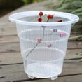thumbnail image 1 of Olla De Malla Para El Control De Raíces Root Control Orchid Flower Mesh Pot Contenedor transparente transpirable (10 cm), 1 of 4