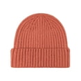 thumbnail image 1 of Sombreros Circunferencia de la cabeza: 54-56 Hombres Mujeres Unisex Color sólido Exterior Tejido Cálido Espesado Sombrero para clima frío Sombreros para hombres, 1 of 2