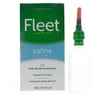 Fleet Laxative Saline Enema Lubricated Gentle Glide Tip, 4 Bottles, 4.5 oz each 4 Pack
