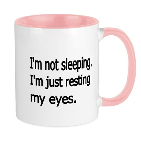 

CafePress - Im Not Sleeping Im Just Resting My Eyes Mug - Ceramic Coffee Tea Novelty Mug Cup 11 oz