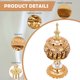 thumbnail image 3 of 1pc quemador de incienso portátil Pretty Shape Censer Soporter Desktop Decoración para el hogar, 3 of 6