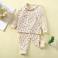 thumbnail image 2 of TOWED22 Infant Toddler Clothes Set 2Pcs Long Sleeve Cute Print Graphic Round Neck Soft T-Shirt Jogger Pants Fall Winter Warm Outfits(Light Blue,3-4 Y), 2 of 6