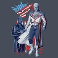 thumbnail image 2 of Womens WWE Cody Rhodes Patriotic Pose Racerback Tank, 2 of 4