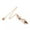 Rose Gold, variant on Metal Pendulum Pendant Cone Pyramid Pendule Reiki Yoga Amulet Dowsing Divination