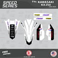 thumbnail image 2 of Kalair GFX Graphics Kit for Kawasaki KX250F (2021-2023) Speed Series, 2 of 5