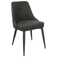 thumbnail image 3 of Cosmo Upholstered Dining Side Chair Grey (Set of 2), 3 of 11