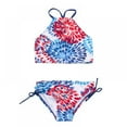 thumbnail image 3 of BESLY 3-14Years Toddler/Big Girls' Two-Piece Bikini Swimsuit Child Bathing Suit, 3 of 4