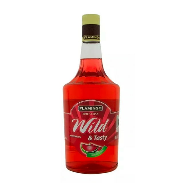 Paquete de 3 Licor Flamingo Wild & Tasty Sandia 1 L
