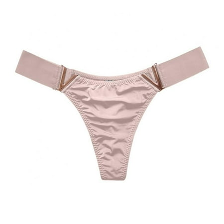 

Valcatch Seamless Thongs For Women Sexy Underwear Breathable Low Waist Panties