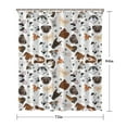thumbnail image 5 of Dachshund Dog Boston Terrier Dog Shower Curtain 72"x84" ,Bathroom Decorative Shower Curtains Set with 12 Hooks,Modern Waterproof Washable Shower Curtain, 5 of 6