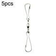 thumbnail image 6 of Yesbay 4/5/8/10/20/100Pcs Spinning Wind Spinner Swivel Hook Display Turn Twirl Hanger,Swivel Hook, 6 of 7