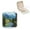 White, variant on PRATYUS River Forest Mountains PU Leather Jewelry Box & Organizer Green