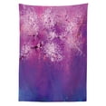 thumbnail image 3 of Ambesonne Purple Tablecloth Rectangular Table Cover, Romantic Paint, 60"x90", Fuchsia Purple, 3 of 4