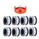 thumbnail image 1 of Paquete de 10 carretes de hilo para desbrozadora compatibles con cortadora de hilo Black and Decker, A6481 A6485, carrete de hilo para desbrozadora de 1,65 mm (8 hilos para desbrozadora, 1 cubie, 1 of 5
