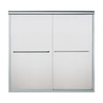 thumbnail image 3 of Sterling 5425-59DR-G03 Finesse 54.625"-59.625"W x 55.5"H Frameless Sliding Bathtub Door, Available in Various Colors, 3 of 3
