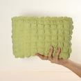 thumbnail image 4 of Unique Bargains Bubble Cloud Cosmetic Bag Zipper Checkered Makeup Bags Lipsticks Yellow, 4 of 7