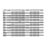 Grizzlar GSL-2851CAM Truck Ladder V-Bar CAM Link Alloy Tire Chains 11.50-20 12-22.5 12.5-22.5 285/80-24.5 295/80-22.5 305/80-22.5