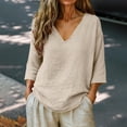 thumbnail image 2 of Flowy Summer Vacation Tops 2026 Womens Beach Outfits, 2 of 6