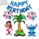 thumbnail image 3 of Decoraciones para fiesta de cumpleaños número 6 de niños, juego de globos con puntadas, lindos globos, suministros para baby shower, regalos para niños, globos, 3 of 5