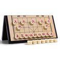 thumbnail image 1 of fastboy Wood Chinese Chess Set Portable Wear-resistant Gaming Toy Intelligent Plaything Card Slot Style Waterproof Board Games for Adult 25*25cm, 1 of 9