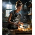 thumbnail image 2 of Funny Aprons for Women with Pockets for Baking Cooking,Cute Birthday Christmas Gifts for Mom Wife Friends Sister, 2 of 6