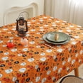 thumbnail image 3 of kurtrusly Lightweight Pumpkin Tablecloth For Halloween Decoration Easy To Clean And Durable Personalized type+1 140*140CM, 3 of 6