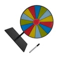 thumbnail image 4 of yingyy Roues de Prix et Plateau Tournant Stylo Effaçable Réutilisable Activités Interactives de Carnaval Stylé Modifiable et Effaçable 15 Compartiments, 4 of 6
