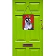 thumbnail image 2 of Carolines Treasures SS4684DS1216 Schnauzer Flocons de Neige Rouges Impressions Murales Ou de Porte en Métal Aluminium pour Noël, 2 of 2