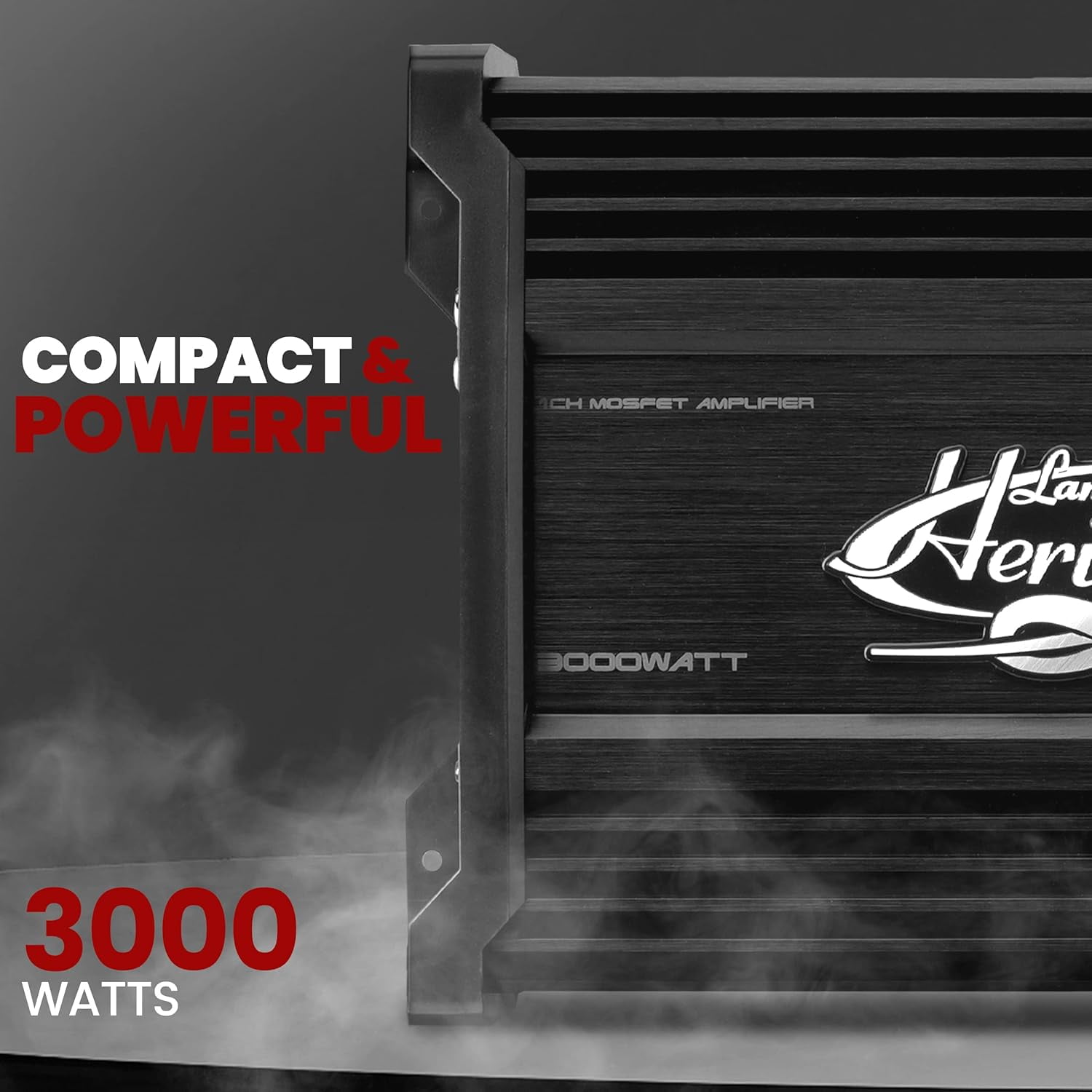 Mono-Block Mosfet Amplifier - 2 Ohm Stable, Heritage Series Car Audio Amplifier