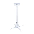 thumbnail image 4 of Techo o montaje de pared para proyectores Soporte de metal universal Soporte de carga fuerte con tubo telescópico para la oficina de cine en casa, 4 of 10